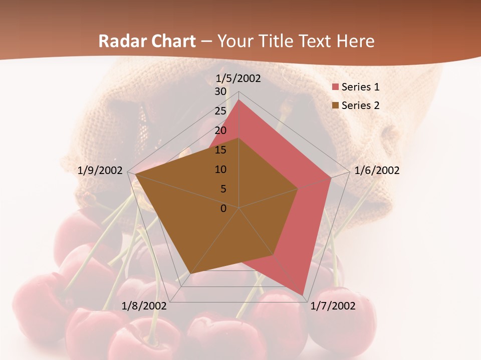Organic Freshness Closeup PowerPoint Template
