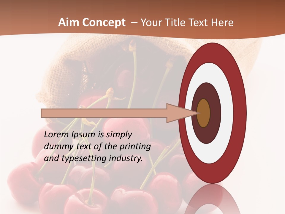 Organic Freshness Closeup PowerPoint Template