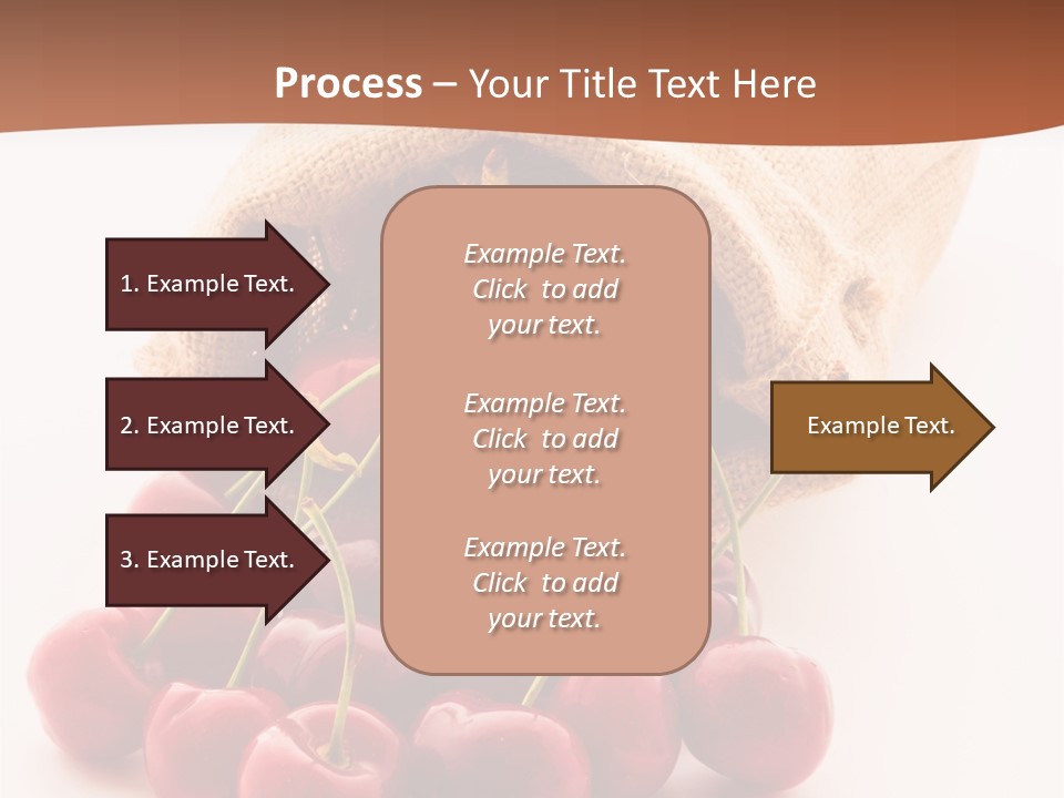 Organic Freshness Closeup PowerPoint Template