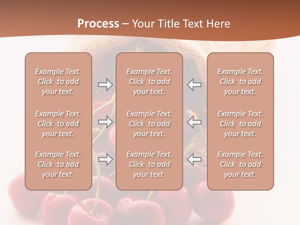 Organic Freshness Closeup PowerPoint Template