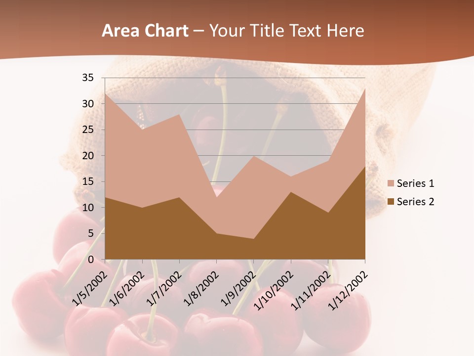 Organic Freshness Closeup PowerPoint Template
