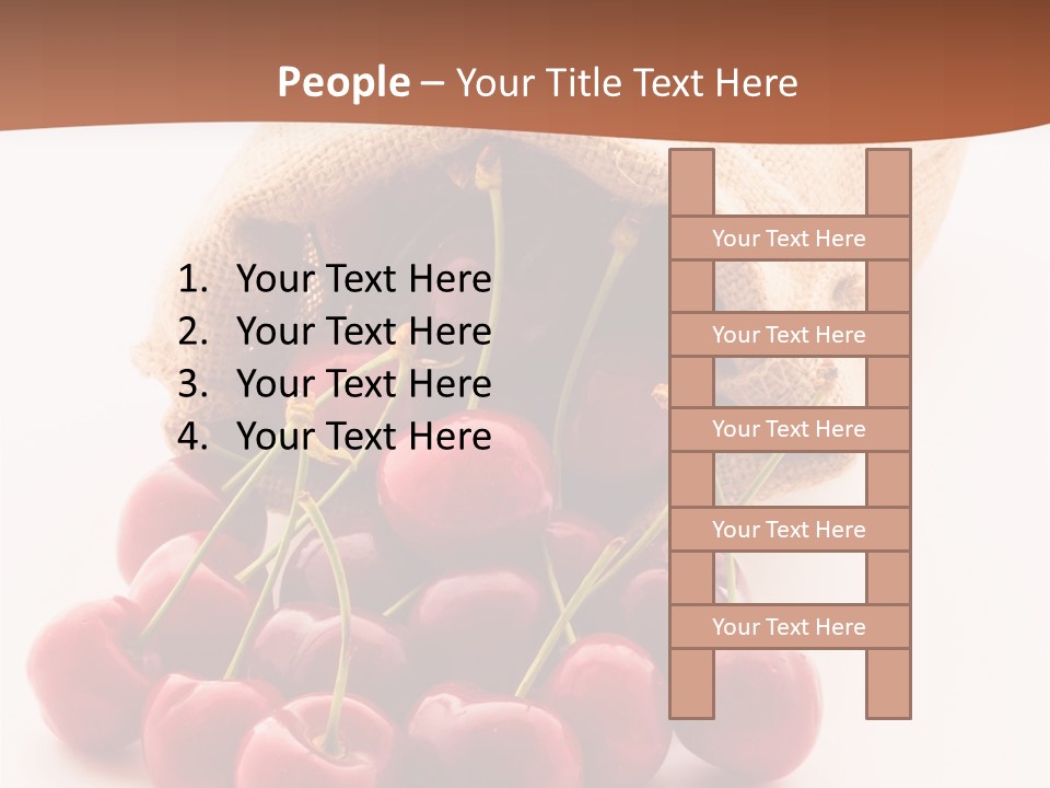 Organic Freshness Closeup PowerPoint Template