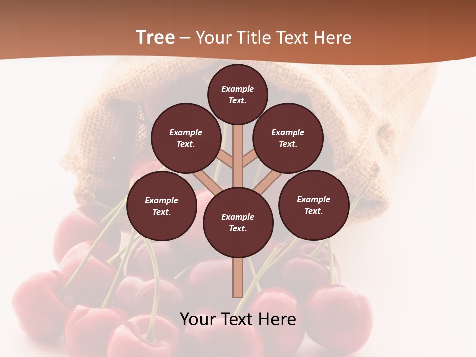 Organic Freshness Closeup PowerPoint Template