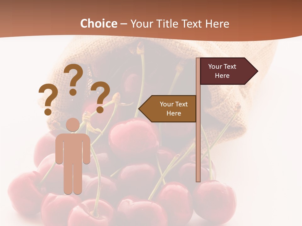 Organic Freshness Closeup PowerPoint Template