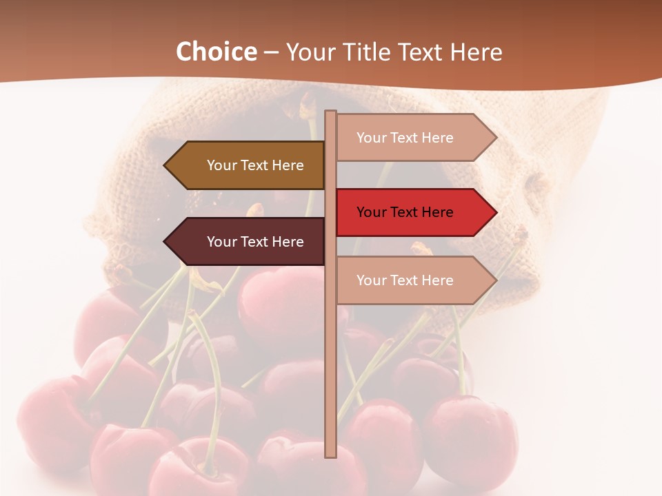 Organic Freshness Closeup PowerPoint Template