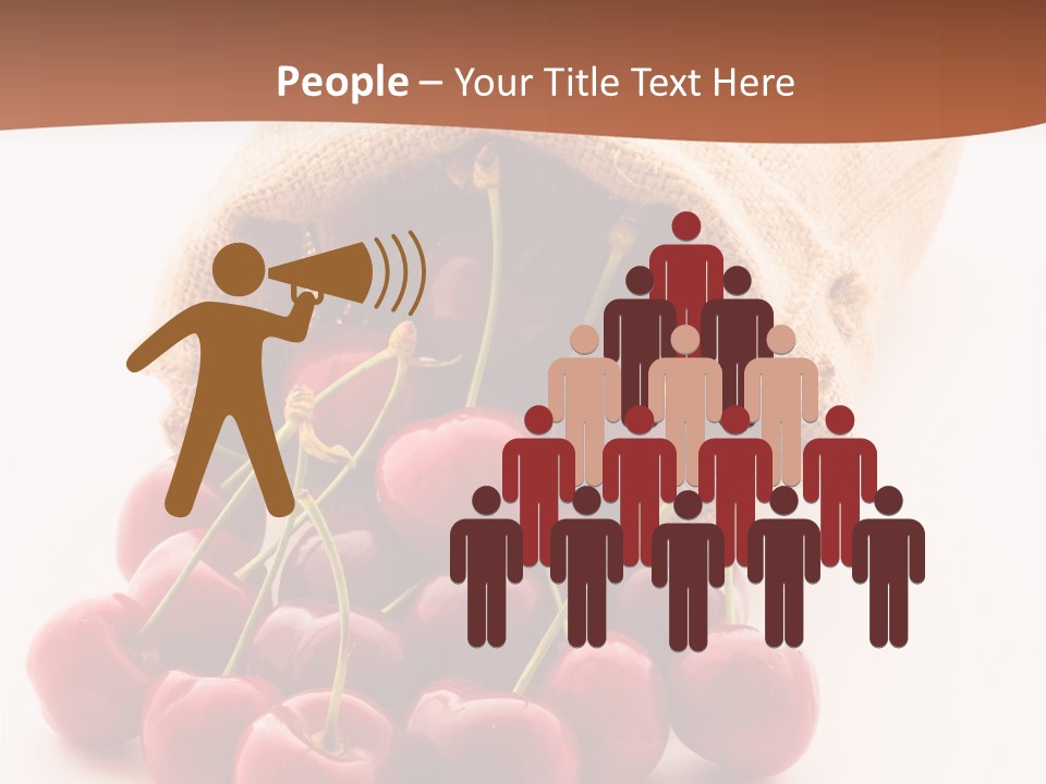 Organic Freshness Closeup PowerPoint Template