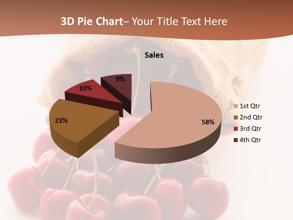 Organic Freshness Closeup PowerPoint Template