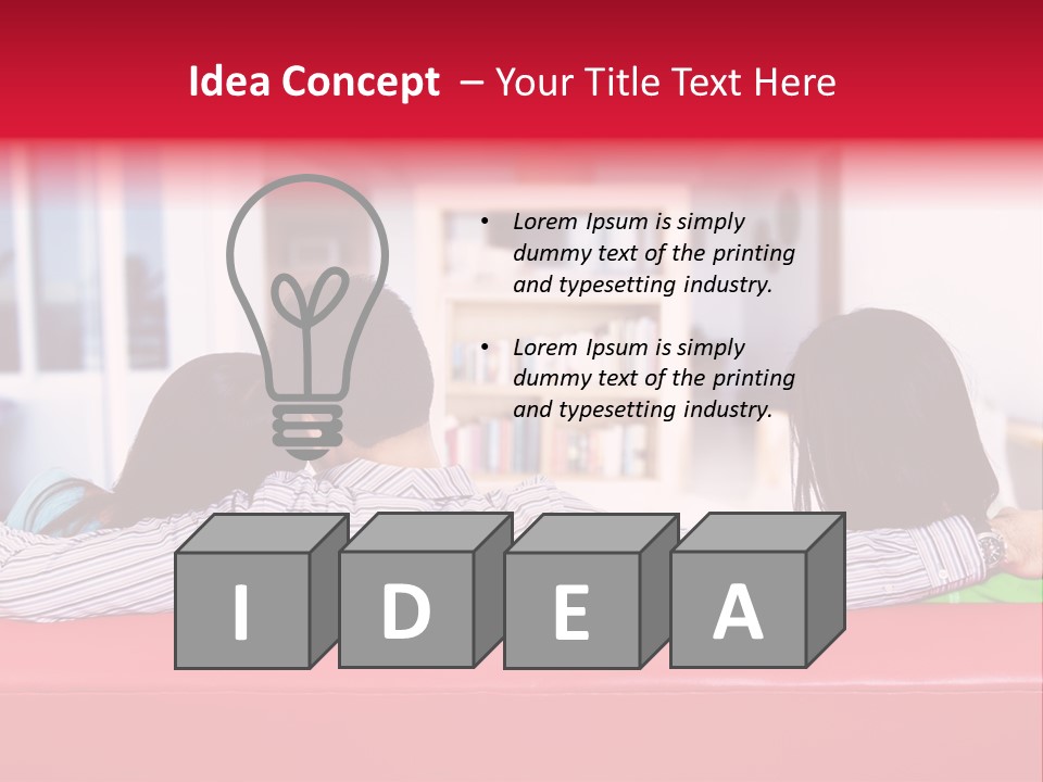 Indonesian Indoors People PowerPoint Template