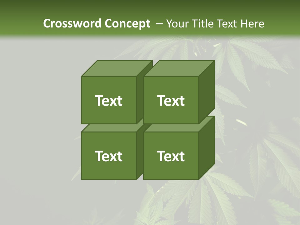 Floral Agriculture Illegal PowerPoint Template