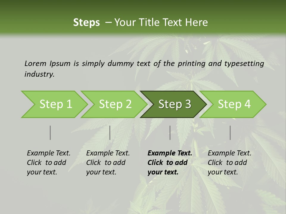Floral Agriculture Illegal PowerPoint Template