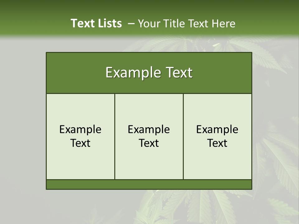 Floral Agriculture Illegal PowerPoint Template