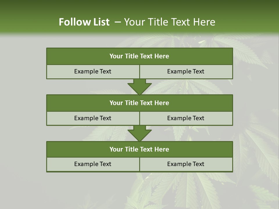 Floral Agriculture Illegal PowerPoint Template