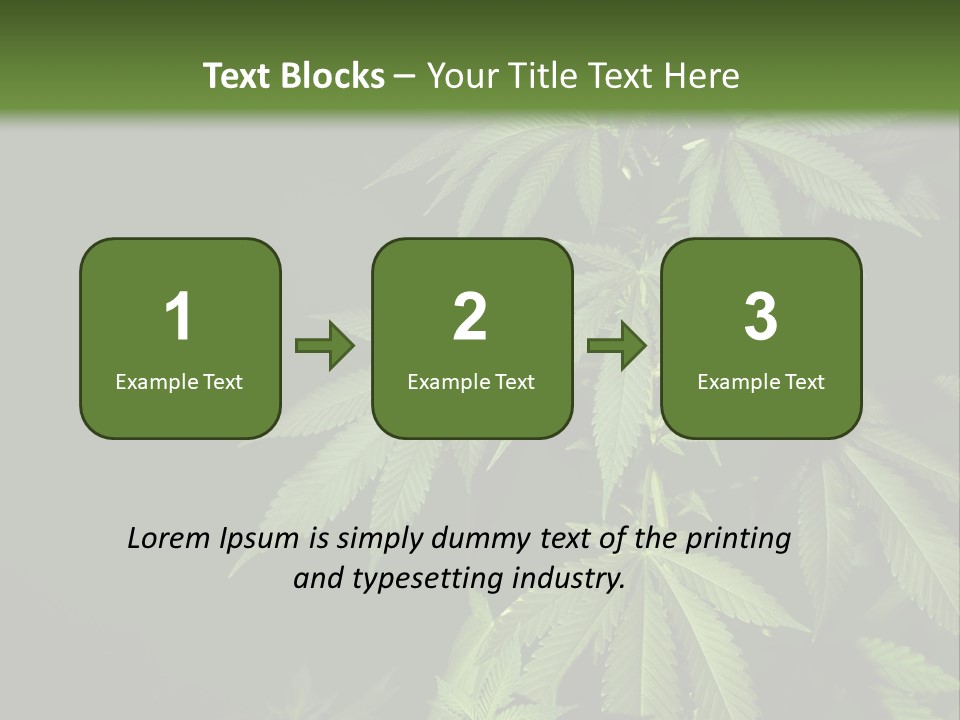 Floral Agriculture Illegal PowerPoint Template