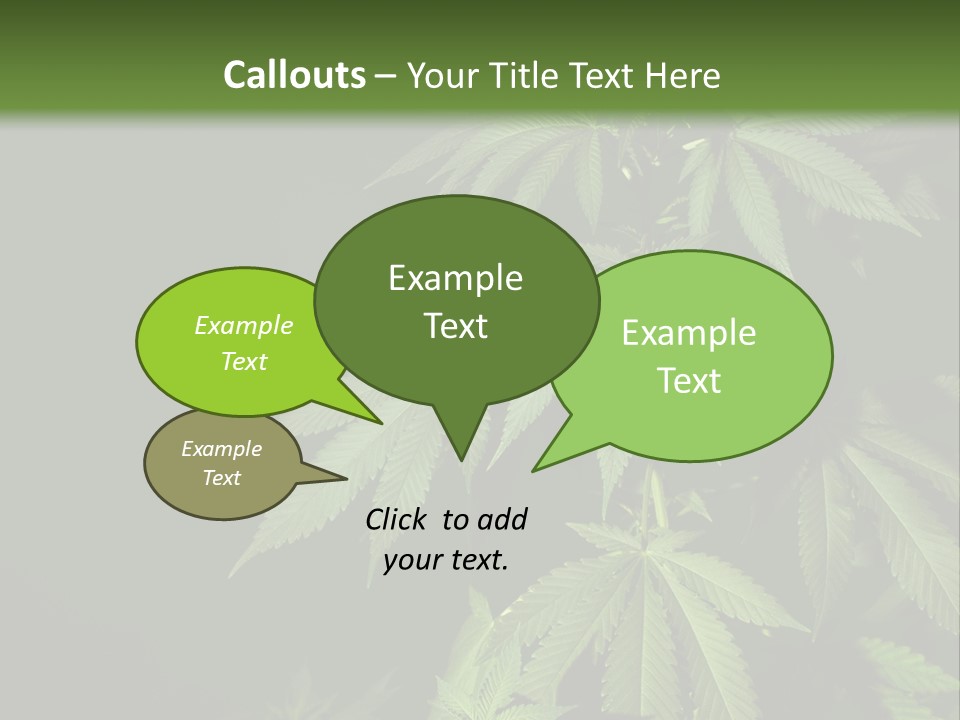 Floral Agriculture Illegal PowerPoint Template