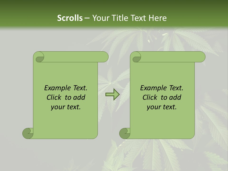 Floral Agriculture Illegal PowerPoint Template