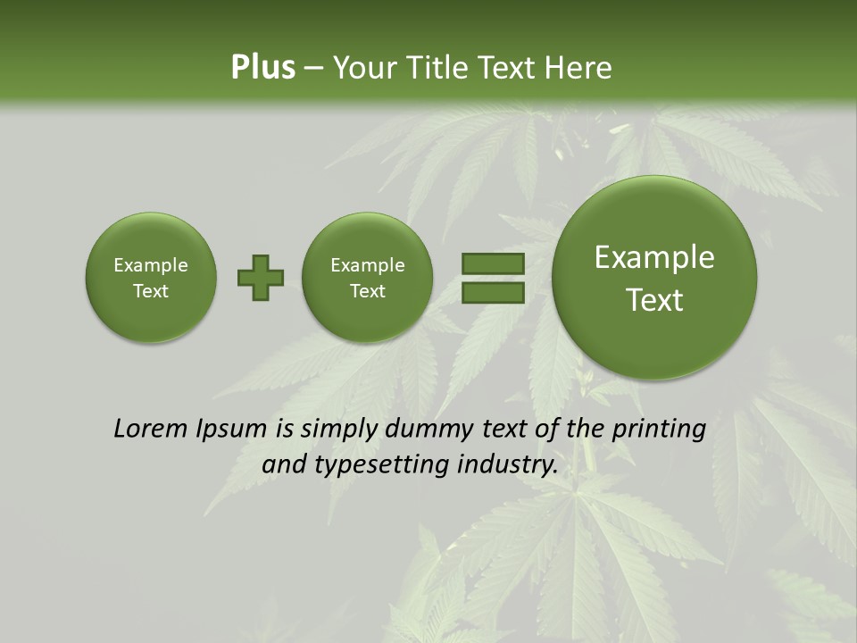 Floral Agriculture Illegal PowerPoint Template