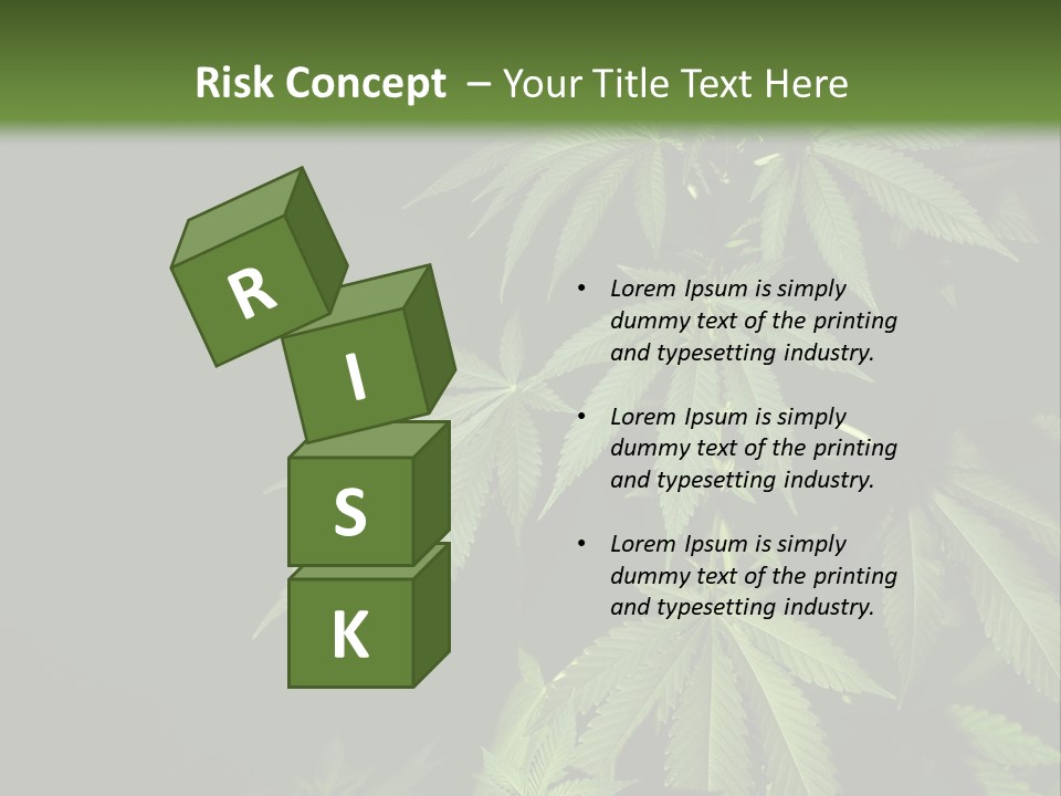 Floral Agriculture Illegal PowerPoint Template