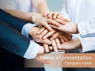 Communication People Partnership PowerPoint Template
