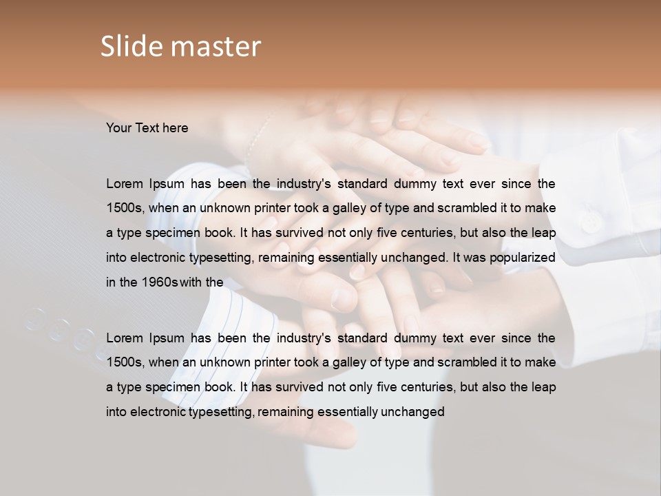 Communication People Partnership PowerPoint Template