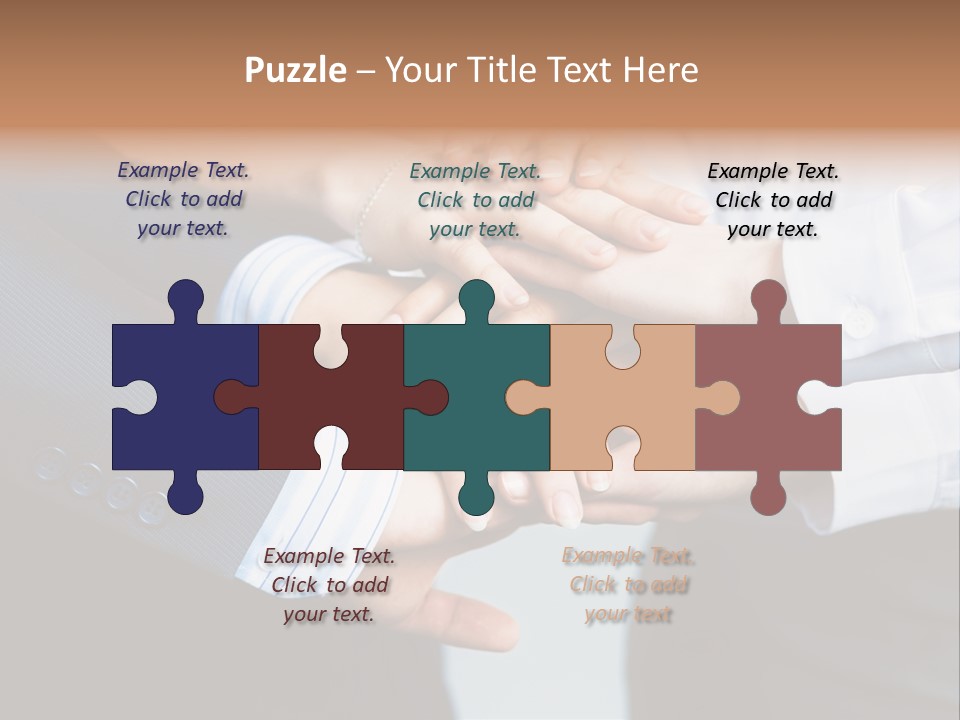 Communication People Partnership PowerPoint Template