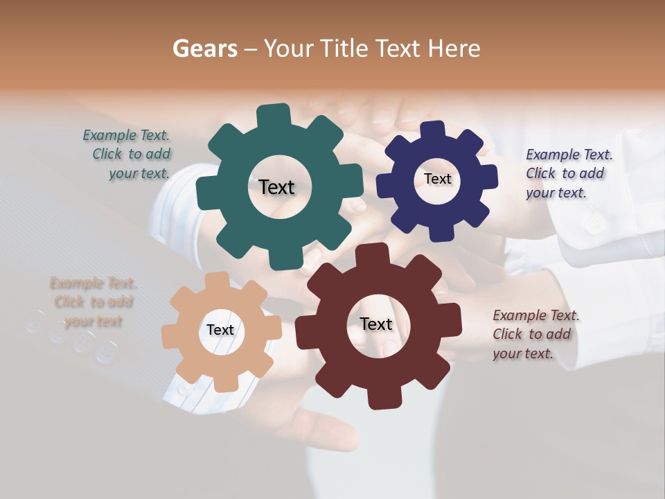 Communication People Partnership PowerPoint Template