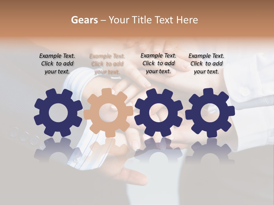 Communication People Partnership PowerPoint Template