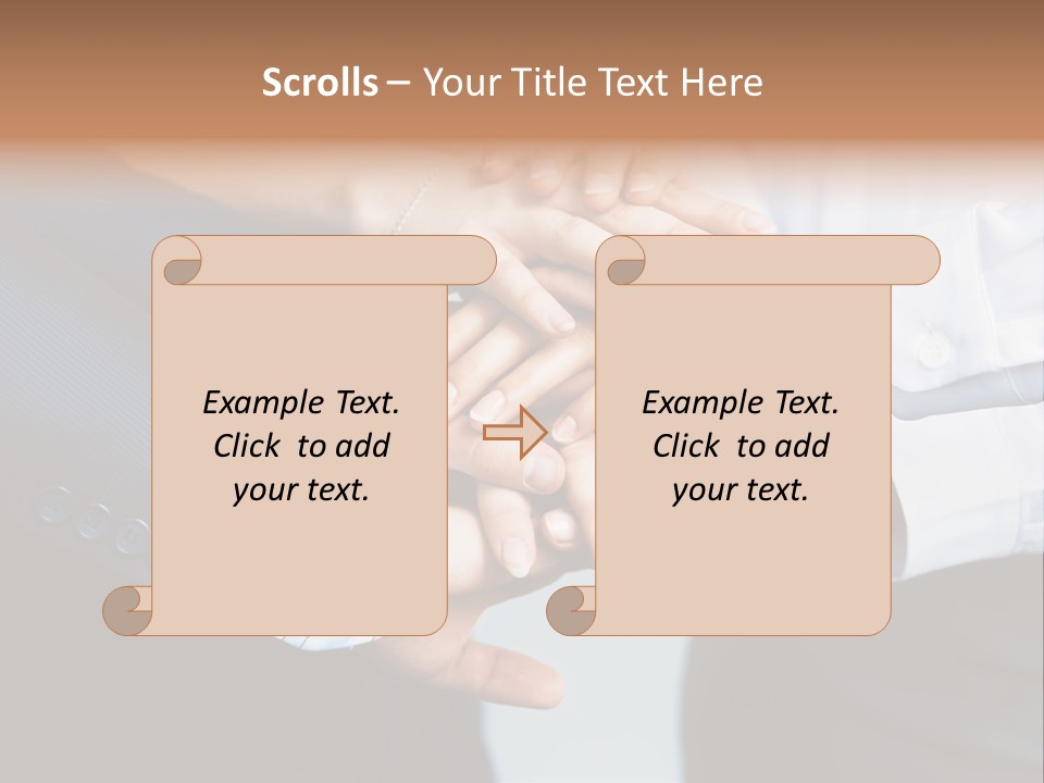 Communication People Partnership PowerPoint Template