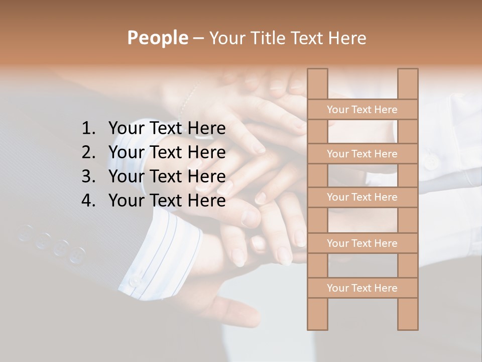Communication People Partnership PowerPoint Template