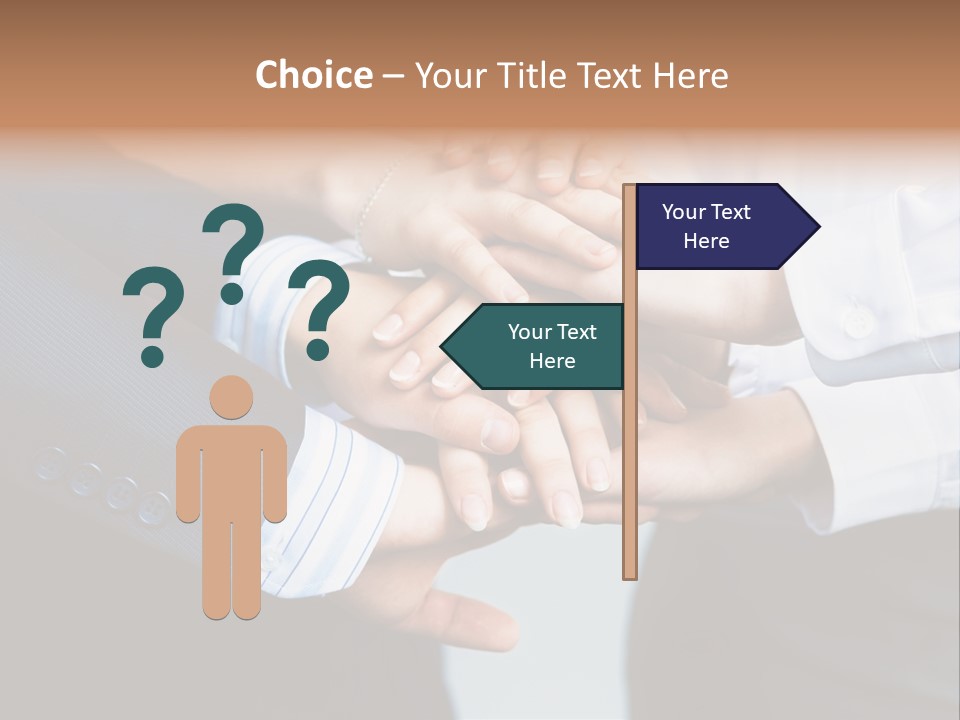 Communication People Partnership PowerPoint Template