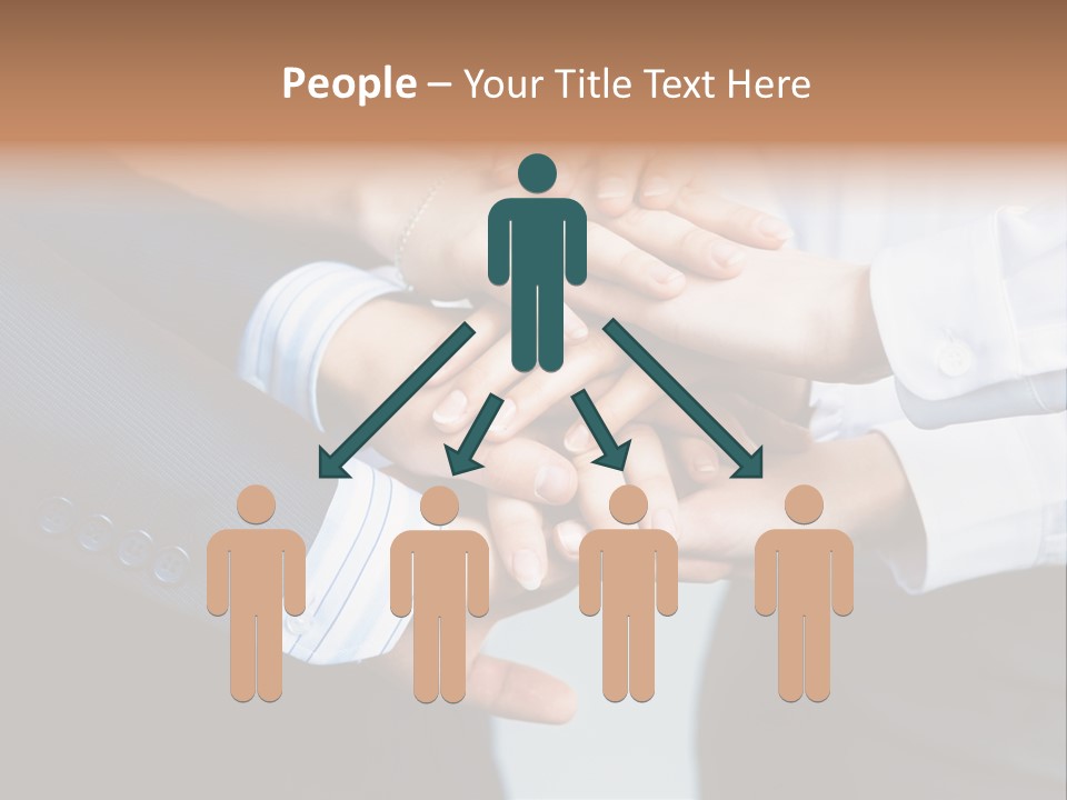 Communication People Partnership PowerPoint Template