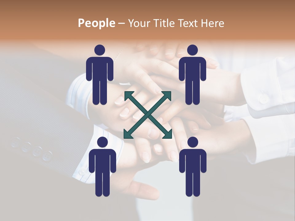 Communication People Partnership PowerPoint Template