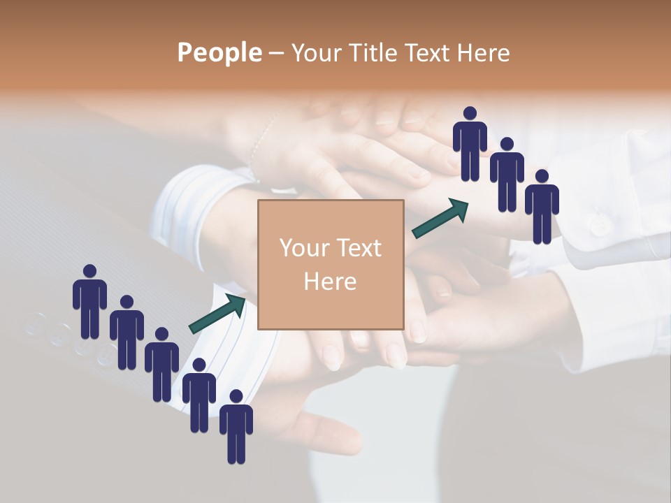 Communication People Partnership PowerPoint Template
