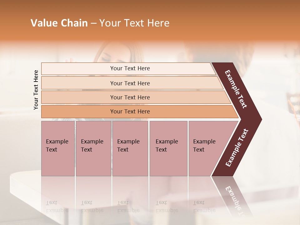Problems Cafe Person PowerPoint Template