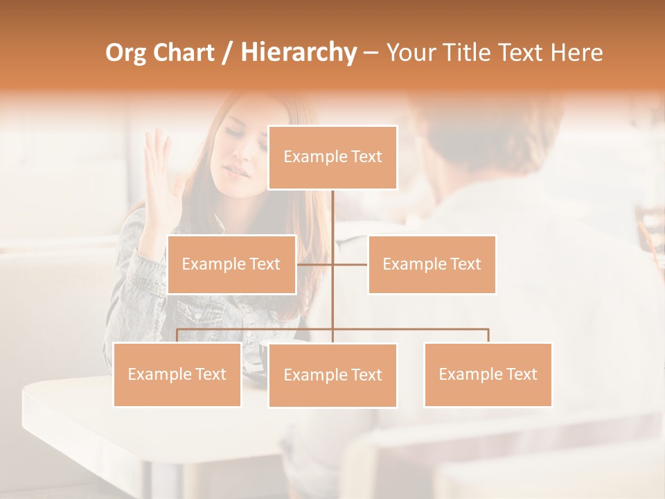 Problems Cafe Person PowerPoint Template