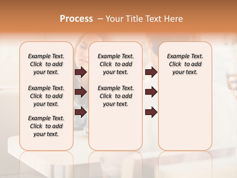 Problems Cafe Person PowerPoint Template