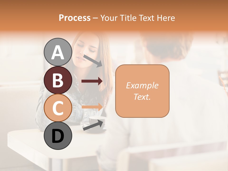 Problems Cafe Person PowerPoint Template