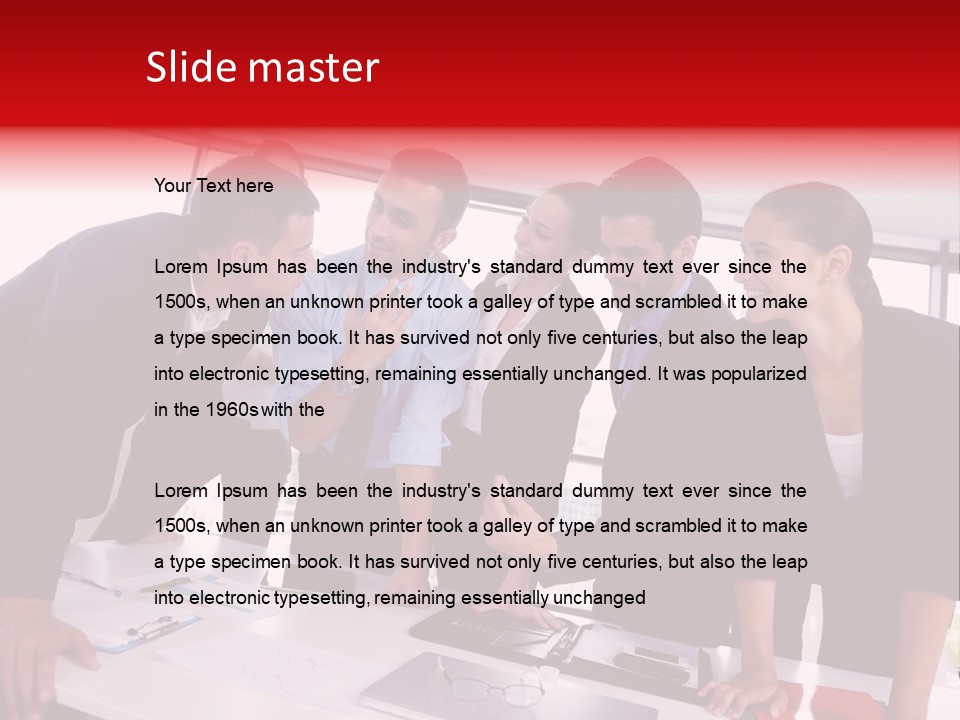 Table  Women PowerPoint Template