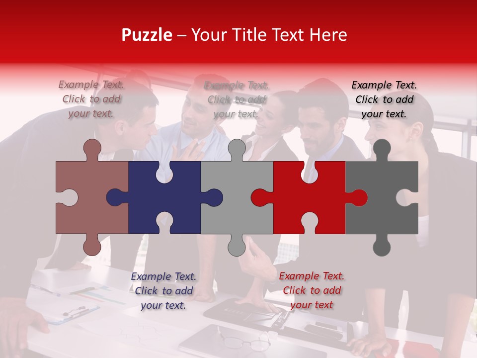 Table  Women PowerPoint Template