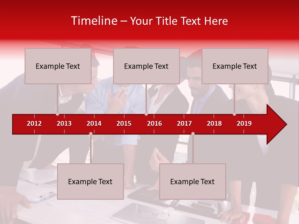 Table  Women PowerPoint Template