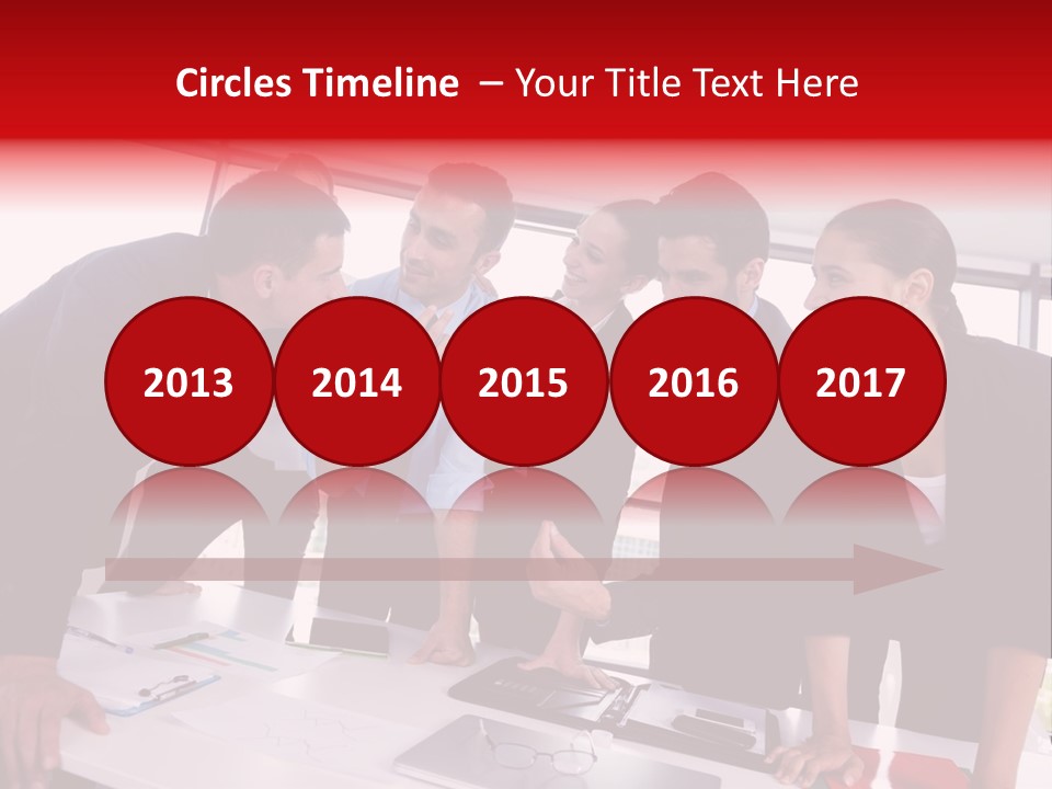 Table  Women PowerPoint Template