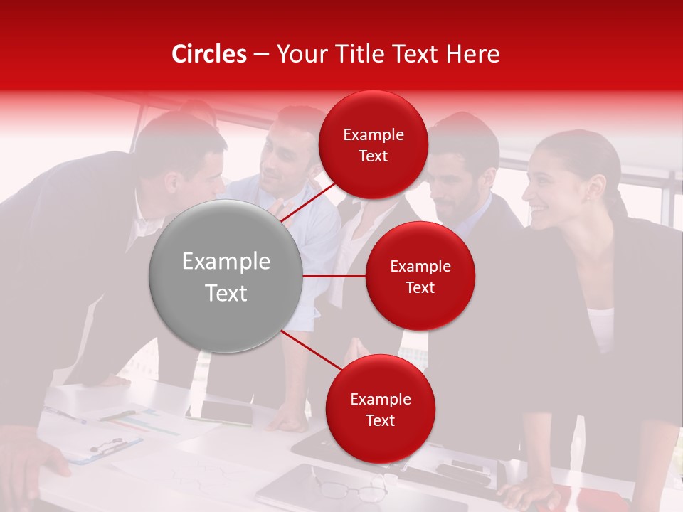 Table  Women PowerPoint Template