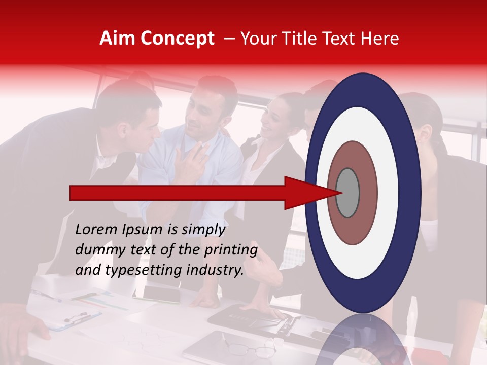 Table  Women PowerPoint Template