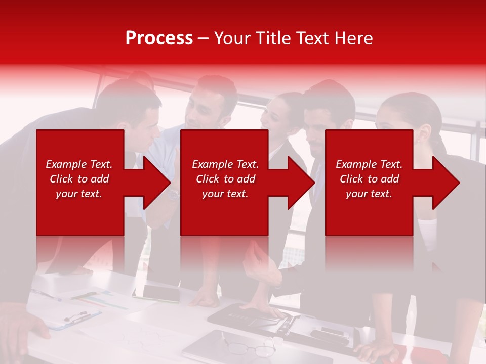 Table  Women PowerPoint Template