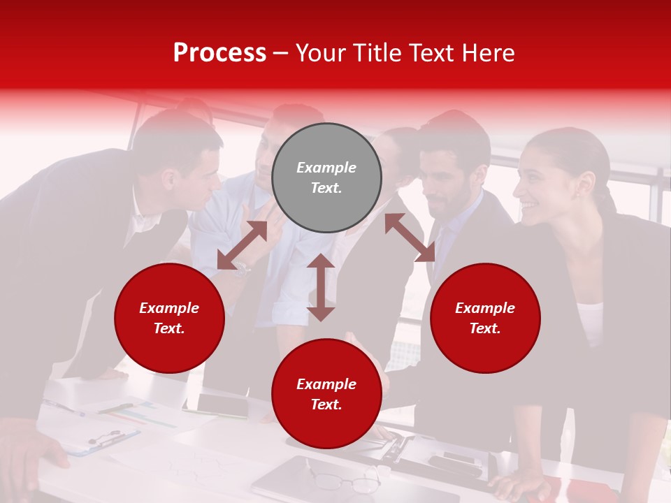 Table  Women PowerPoint Template