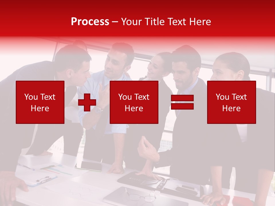 Table  Women PowerPoint Template