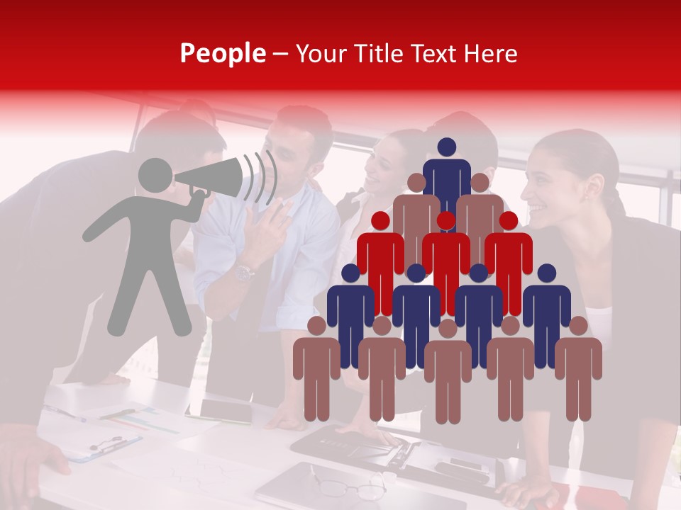 Table  Women PowerPoint Template