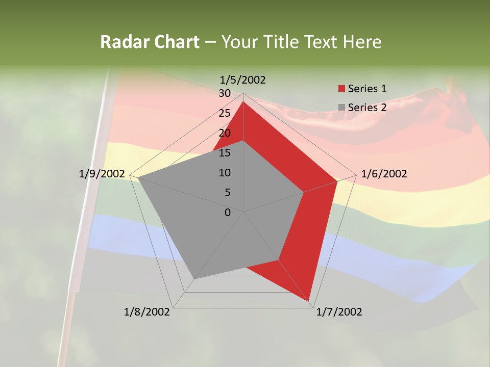 Freedom Sign Colorful PowerPoint Template