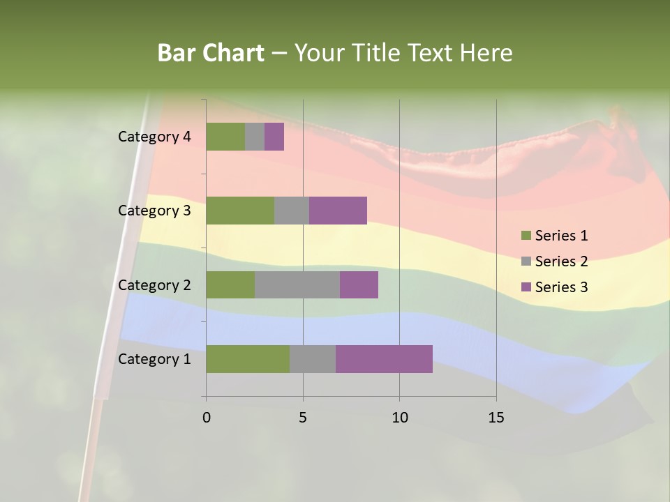 Freedom Sign Colorful PowerPoint Template