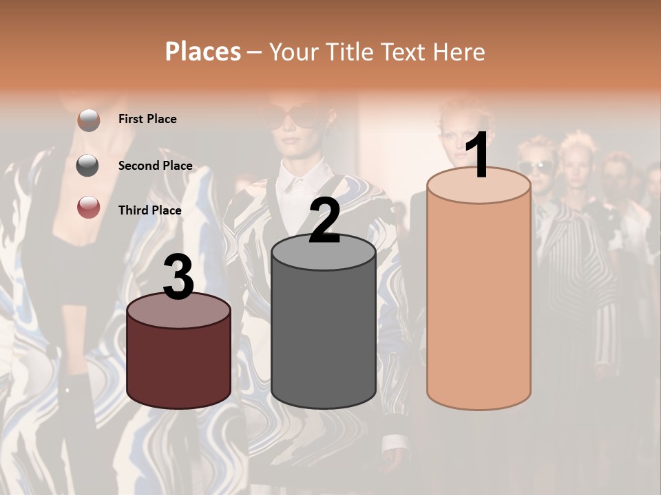 Collection Model Beauty PowerPoint Template