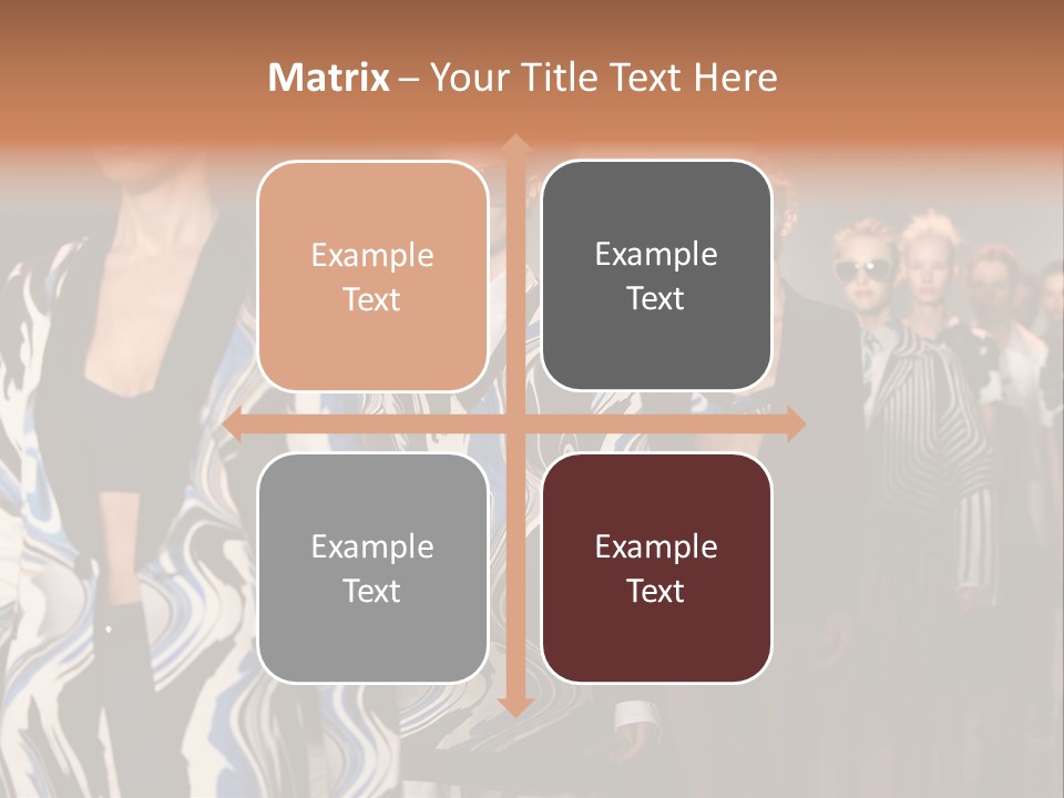 Collection Model Beauty PowerPoint Template